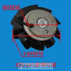 YWF2D-145B-92/15 (15/37W) 145B fan for GSK ZJY182 spindle motor